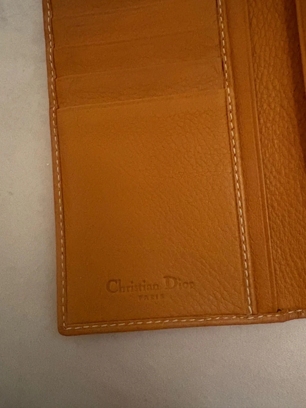 Christian Dior Saddle long continental tri fold wallet